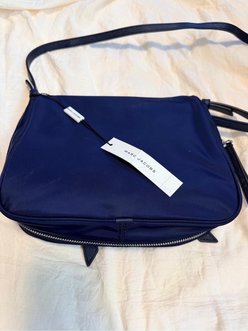 Marc Jacobs Navy Crossbody Messenger Bag / NWT - Picture 6 of 6